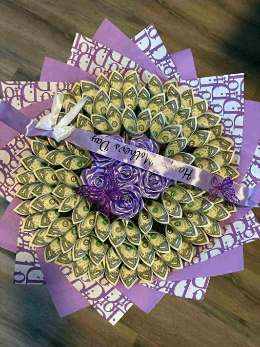 Luxury Dior Money Bouquet